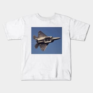 F-22 Raptor afterburner Kids T-Shirt